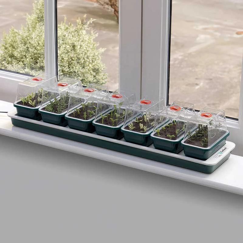 Super 7 Minidrivhus Med Undervärme För Fönsterbrädan 3 Super 7 Minidrivhus Med Undervärme För Fönsterbrädan