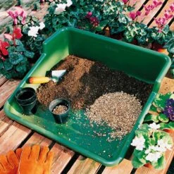 Planteringsbricka Tidy Tray, Grön -Elho Garden Shop planteringsbord tidy tray gron