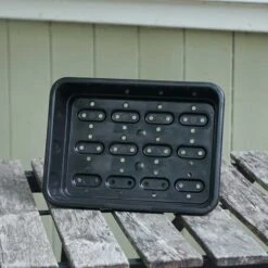 Minidrivhus Liten Med Hål, 3-pack 8 Minidrivhus Liten Med Hål, 3-pack -Elho Garden Shop salada liten svart wh1